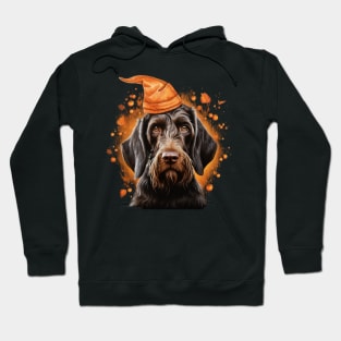 Halloween German Wirehaired Pointer Hoodie